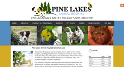 Desktop Screenshot of pinelakesanimal.com